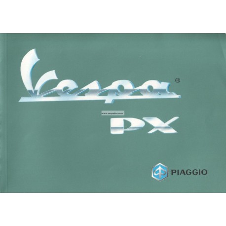 Manuale de Uso e Manutenzione Vespa PX 125 mod. VNX2T, PX 200 mod. VSX1T, Freno a Disco