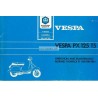 Bedienungsanleitung Vespa PX 125 T5, Vespa T5 mod. VNX5T