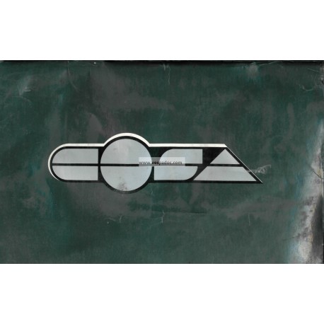 Bedienungsanleitung Vespa Cosa 125 VNR2T, Cosa 150 VLR2T, Cosa 200 VSR1T