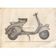 Manuale de Uso e Manutenzione Scooter Vespa Faro Basso, mod. V30, V33