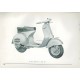 Manual Técnico Scooter Vespa 150 GS, mod. VS4T, VS5T, Inglês