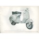 Manuel Technique Scooter Vespa 150 GS, mod. VS4T, VS5T, Anglais