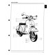 Manual Técnico Scooter Vespa PX Freno a Disco 1997, Italiano