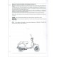 Manuale per Stazioni di Servizio Scooter Vespa PX Freno a Disco 1997, Inglese, Spagnolo, Portoghese
