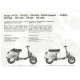 Manuale per Stazioni di Servizio Scooter Vespa PK 50, PK 50 S, PK 50 SS, PK 80 S, PK 125, PK 125 S, Francese, Tedesco