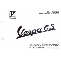 Catalogo delle parti di ricambio Scooter Vespa 150 GS mod. VS2T, Italiano